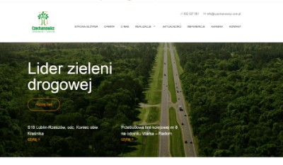 zaprojektowaliśmy stronę internetową dla firmy czechanowicz ekologia z siemianowic śląskich 